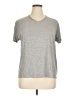 Castro Solid Gray Short Sleeve T-Shirt Size XL - photo 1