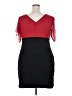 En Focus Studio Red Cocktail Dress Size 18 - photo 2