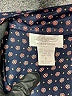 Nordstrom 100% Polyester Polka Dots Blue 3/4 Sleeve Blouse Size XL - photo 7