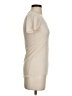 Monrow 100% Cotton Ivory Short Sleeve Turtleneck Size XS - photo 4