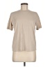 J.ING Solid Tan Short Sleeve Turtleneck Size M - photo 1