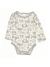 Assorted Brands Silver Long Sleeve Onesie Size 0-3 mo - photo 1
