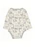 Assorted Brands Silver Long Sleeve Onesie Size 0-3 mo - photo 2