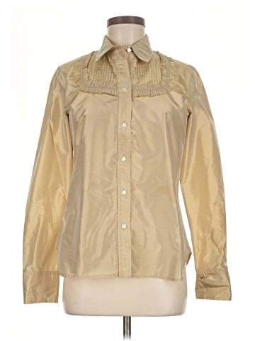 Leggiadro Long Sleeve Silk Top (view 1)