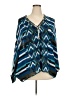 Lane Bryant 100% Polyester Teal Sleeveless Blouse Size 18 - 20 Plus - photo 1