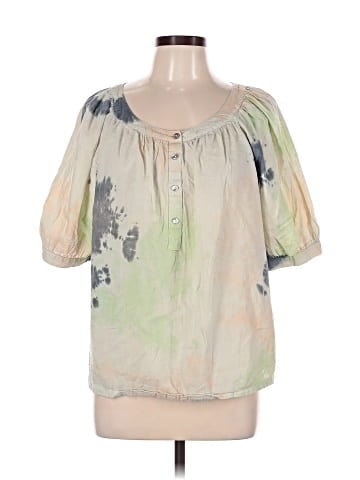 Elizabeth and James 3/4 Sleeve Blouse (view 1)