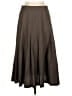 Assorted Brands Solid Brown Green Casual Skirt Size 6 (estimated) - photo 1