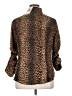 MICHAEL Michael Kors 100% Polyester Animal Print Leopard Print Brown Jacket Size XL - photo 2