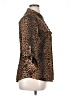 MICHAEL Michael Kors 100% Polyester Animal Print Leopard Print Brown Jacket Size XL - photo 4