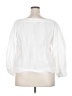 J.Crew White 3/4 Sleeve Blouse Size 2X - photo 2