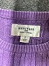 Heritage 100% Cotton Purple Pullover Sweater Size S - photo 4