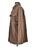Princess Polly Houndstooth Brown Long Sleeve Blouse Size 4 - photo 5