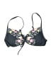 Athleta Floral Gray Swimsuit Top Size XS - photo 1
