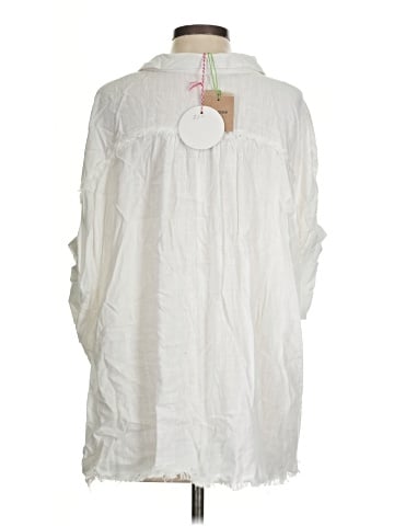 Umgee 3/4 Sleeve Blouse (view 2)