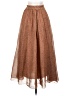 Japna 100% Polyester Animal Print Brown Formal Skirt Size XS - photo 2