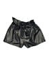 ShoSho Metallic Black Athletic Shorts Size 11 - 12 - photo 1