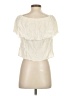 Ecote Ivory Short Sleeve Blouse Size S - photo 2