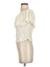 Ecote Ivory Short Sleeve Blouse Size S - photo 5