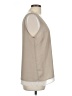 Halogen 100% Polyester Tan Sleeveless Blouse Size L - photo 4