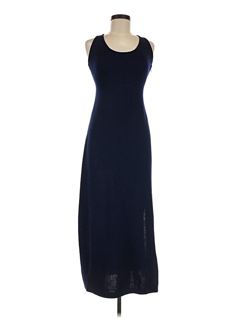 Pre-owned St. John Collection By Marie Gray St. John By Marie Gray Casual Dress In Blue
