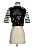 Zara Silver 3/4 Sleeve Top Size S - photo 1