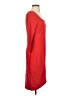 Express Solid Red Casual Dress Size S - photo 4