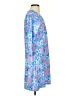 Kaeli Smith Print Blue Casual Dress Size S - photo 4