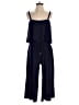 MICHAEL Michael Kors Solid Blue Jumpsuit Size S - photo 1