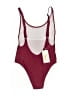 Prettygarden Burgundy Bodysuit Size M - photo 2