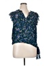 Banana Republic 100% Polyester Blue Sleeveless Blouse Size XL - photo 1