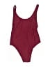 Prettygarden Burgundy Bodysuit Size M - photo 1