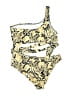 Unbranded Animal Print Gold One Piece Swimsuit Size L - photo 2