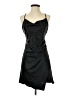 Saints + Secrets 100% Polyester Solid Black Cocktail Dress Size S - photo 1