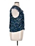 Banana Republic 100% Polyester Blue Sleeveless Blouse Size XL - photo 4