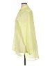 Halogen 100% Polyester Yellow Long Sleeve Blouse Size XL - photo 5