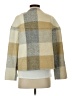 Zara Basic Plaid Gold Ivory Coat Size S - photo 2