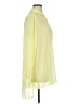 Halogen 100% Polyester Yellow Long Sleeve Blouse Size XL - photo 4