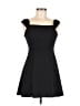 Teeze Me 100% Polyester Solid Black Cocktail Dress Size 7/8 - photo 1