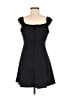 Teeze Me 100% Polyester Solid Black Cocktail Dress Size 7/8 - photo 2