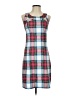 Gretchen Scott Designs Plaid Multi Color Blue Casual Dress Size XS - photo 1