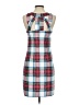Gretchen Scott Designs Plaid Multi Color Blue Casual Dress Size XS - photo 2