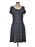Assorted Brands Stripes Blue Casual Dress Size L - photo 1