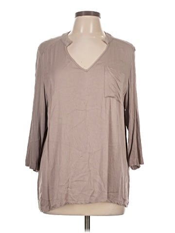 Lisa Rinna 3/4 Sleeve Blouse (view 1)