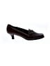 Assorted Brands 100% Leather Burgundy Heels Size 7 - photo 1