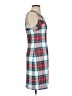 Gretchen Scott Designs Plaid Multi Color Blue Casual Dress Size XS - photo 4