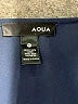 Aqua 100% Lurex Blue Sleeveless Blouse Size M - photo 7