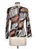 Alberto Makali 100% Polyester Brown 3/4 Sleeve Top Size L - photo 2