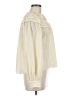 Ulla Johnson 100% Silk Ivory Long Sleeve Silk Top Size 8 - photo 4