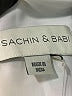 Sachin + Babi 100% Polyester White Cocktail Dress Size 4 - photo 7