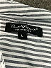 Velvet Heart Stripes Silver Long Sleeve Button-Down Shirt Size L - photo 7